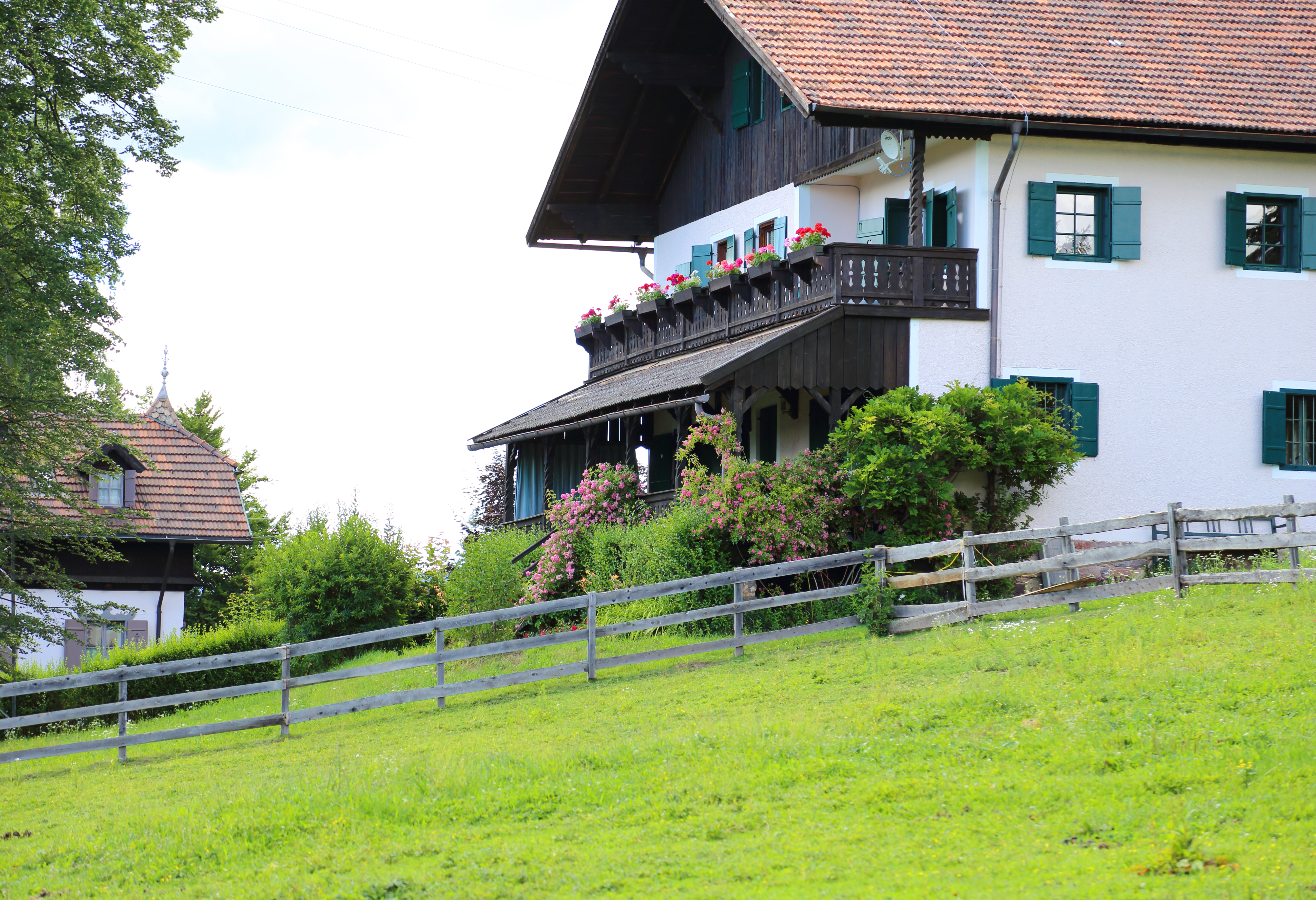 Malinowskis' house in Oberbozen. Photo by I.M.Carta